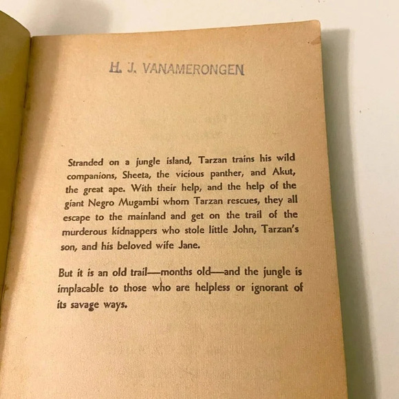 Vtg 60s Mix Lot of 20 Famous Tarzan Series Edgar Rice Burroughs Ballantine Books - Picture 4 of 16